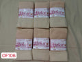 Calcetín Polar Mujer Beige Liso
