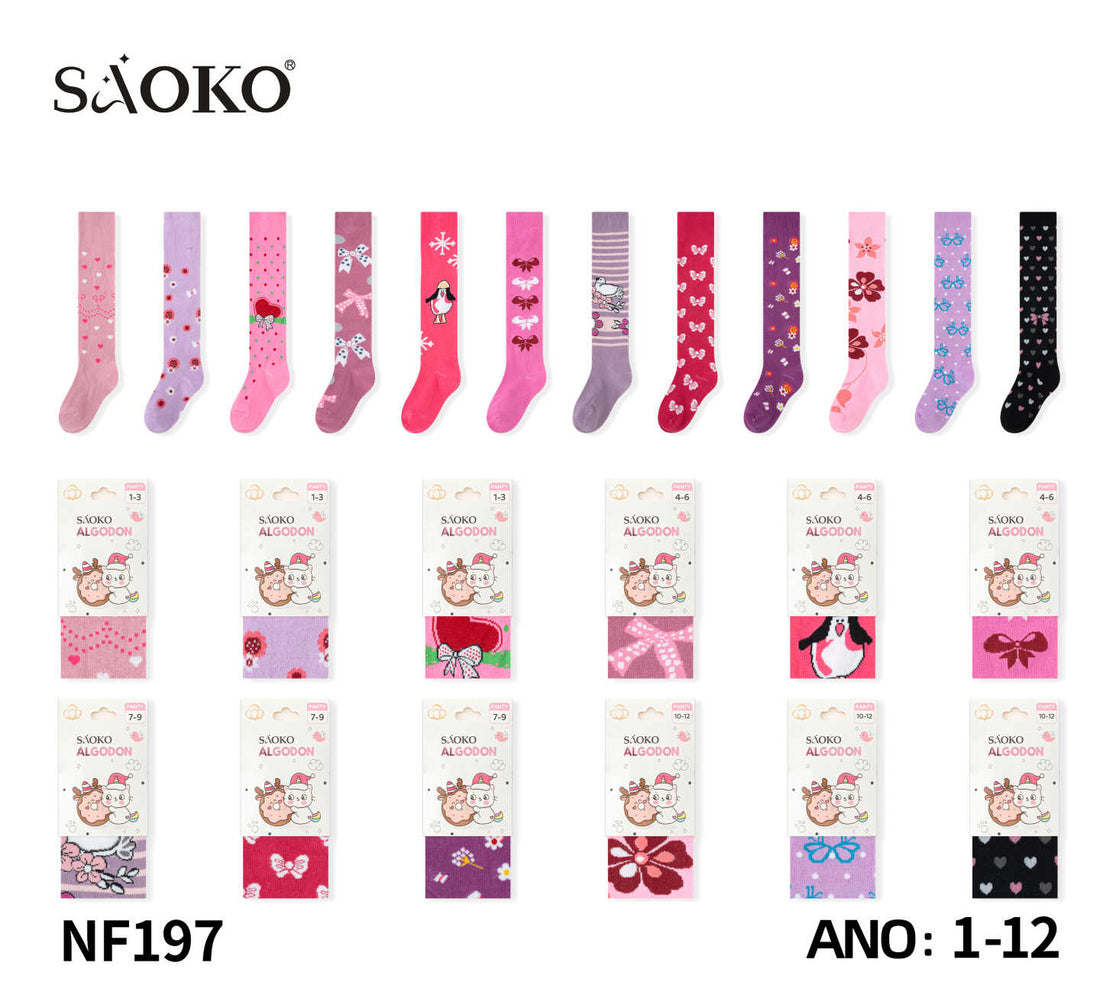 Nina Panty Surtido(1 - 12 ano)