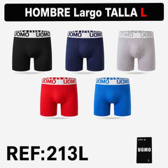 Boxer Liso Largo Talla L